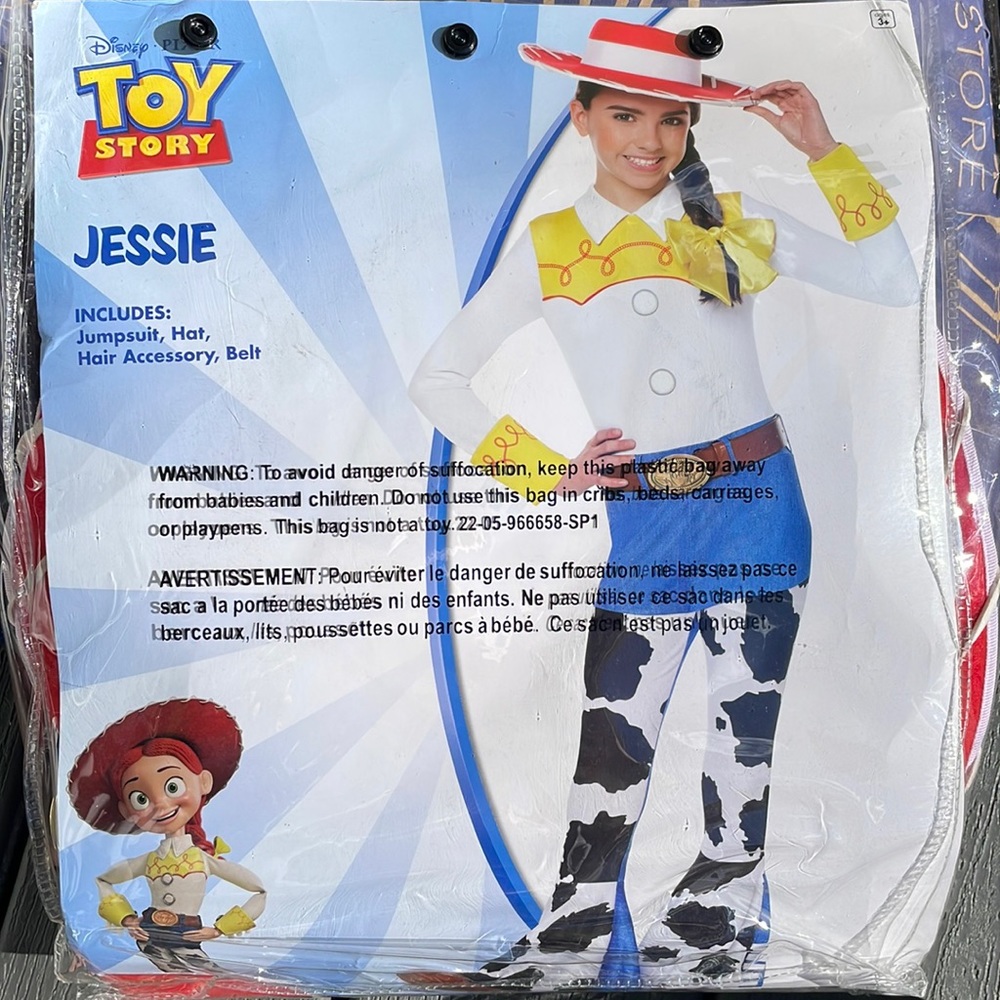 Disney Toy Story Jessie costume, child large 12-14